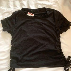 Large black top, never worn- tags still attached